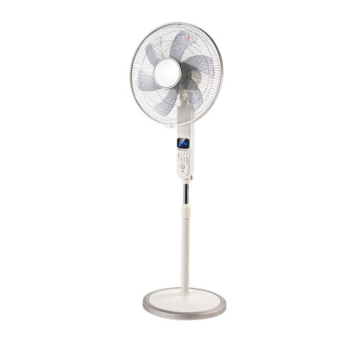 Electric fan for home, inverter DC fan motor, ECO fan energy saving, 16 in. with remote control