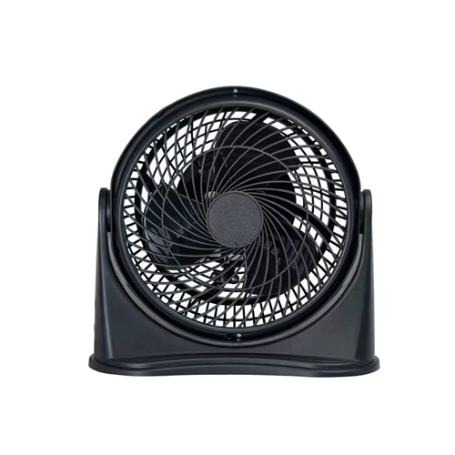3-Speed Box Fan for Full-Force Circulation with Air Conditioner, White/Black