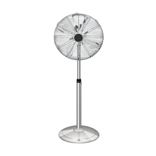 Ocean Pure Metal Chrome Plating Pedestal Fan 3 Speed 16 Inch